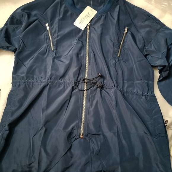 Meaneor Women's Lightweight Jacket/windbreaker Blue Size Small - Picture 6 of 6